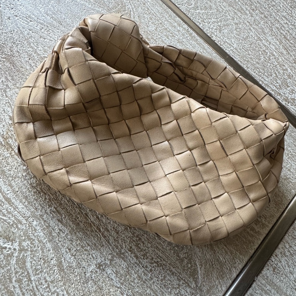 Bottega Veneta Nappa Intrecciato Mini Jodie Porridge